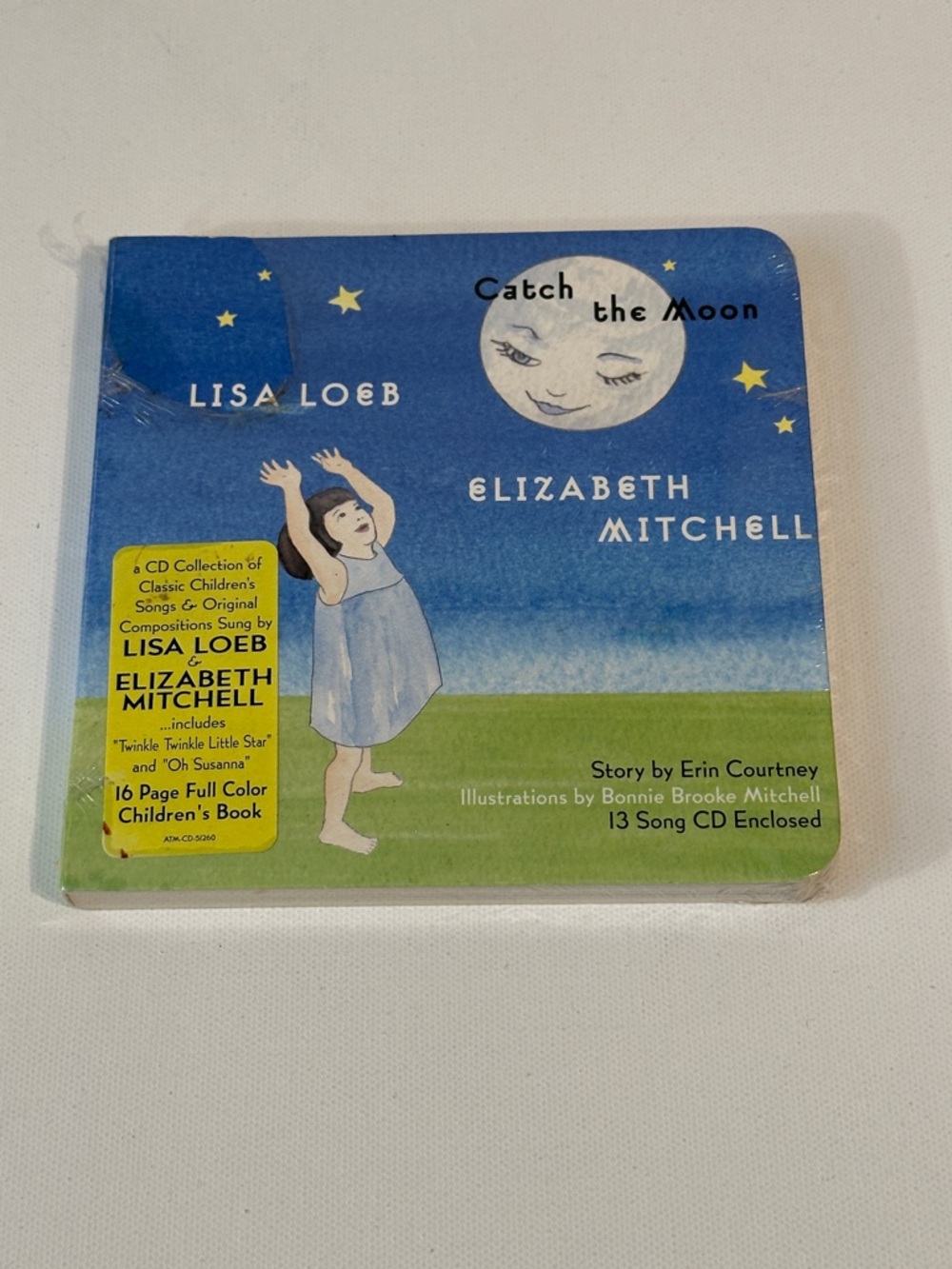 NEW - ELIZABETH MITCHELL / LISA LOEB - CATCH THE MOON - 2003 - ERIN COURTNEY CD